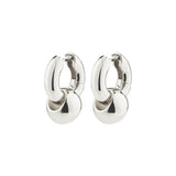 pilgrim silver intent earring