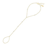 electric picks starlit gold handchain