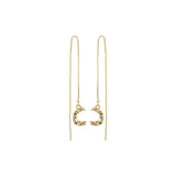 pilgrim remy gold chain earring