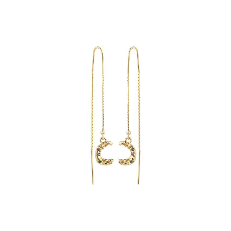 pilgrim remy gold chain earring