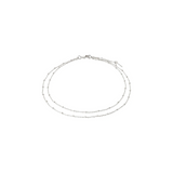 pilgrim elka silver anklet