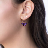 tashi tiny cz stud earring gold