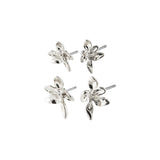 pilgrim riko 2 in 1 silver earring s