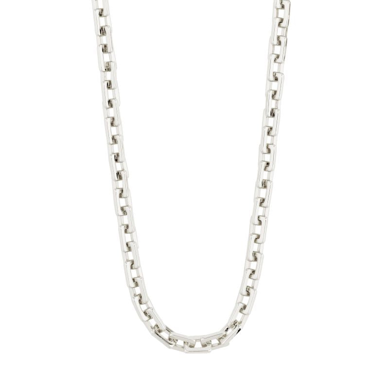 pilgrim silver feel chain necklace
