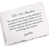 pyrrha we are stardust silver talisman