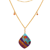 holly yashi lani gold amber wave necklace