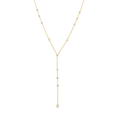sahira alexia gold cz lariat