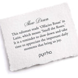 pyrrha slow down silver talisman