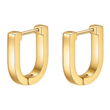 aahana oasis gold u hoop earring