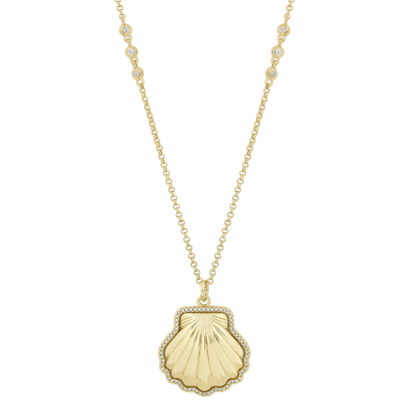 electric picks coast gold necklace