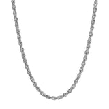 leeada allie chain silver necklace