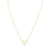 Abigail Open Heart Necklace