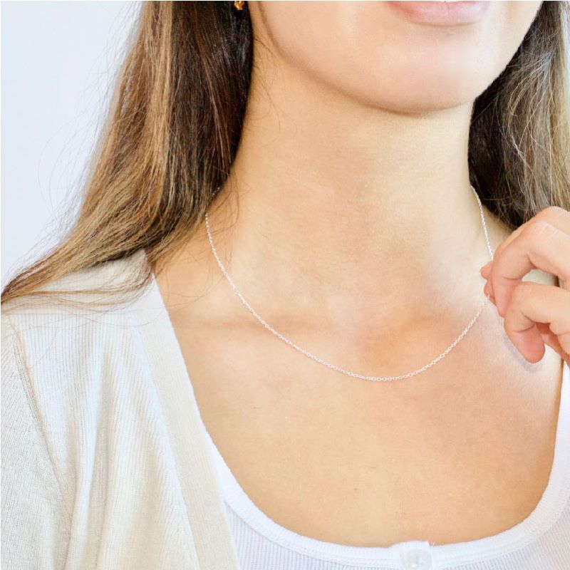 prima silver rolo chain