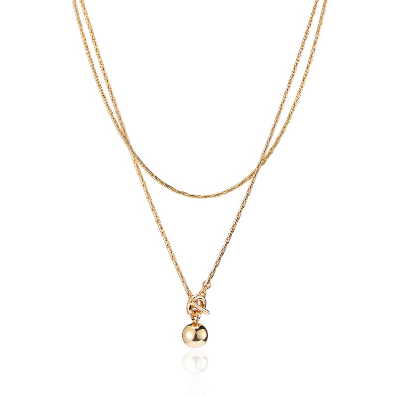 jenny bird constance wrap gold necklace