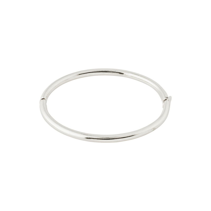 pilgrim sophia silver bangle bracelet