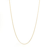prima gold curb chain 18 necklace
