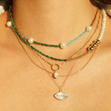 kozakh newlyn necklace 14k gold filled