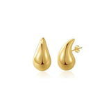 Chunky Teardrop Stud Earring