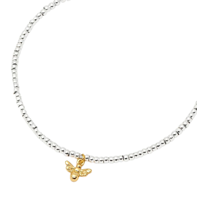 estella bartlett bee positive silver bracelet