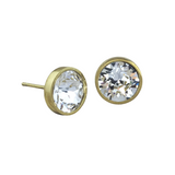 Swarovski Stud Gold Earring