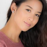 Swarovski Stud Rosegold Earring