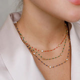 limlim joydrop rosarie necklace gold