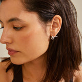 pilgrim nadine silver earring