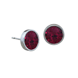 Swarovski Stud Silver Earring