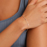 gorjana tatum silver bracelet