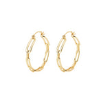 gorjana parker link gold huggies