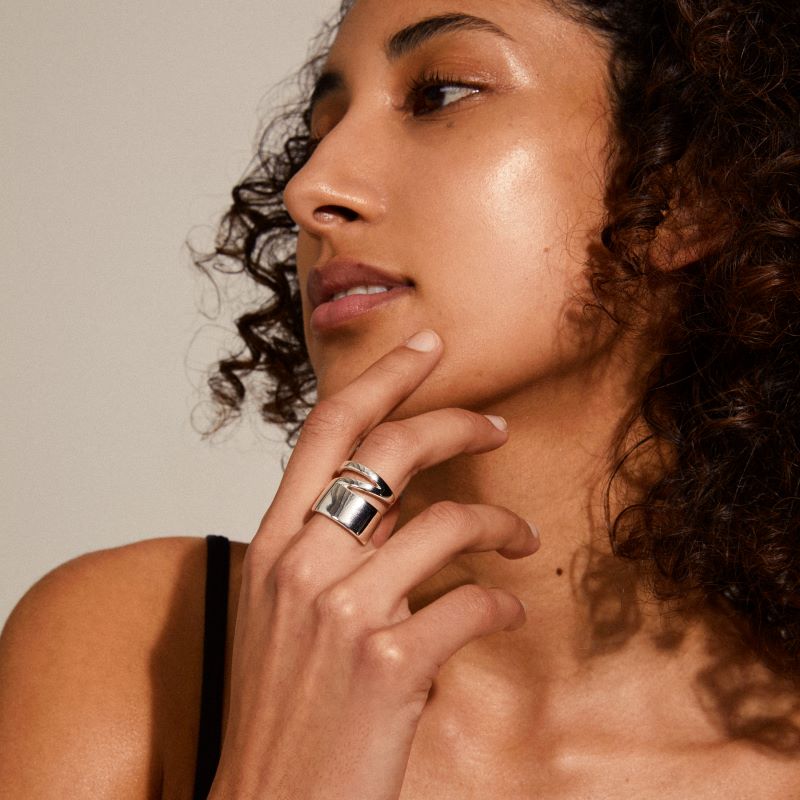 pilgrim edana silver ring