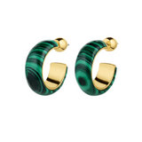 Paseo Marble Small Hoop Earring