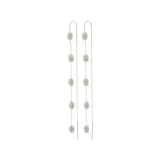 pilgrim blink chain silver earring