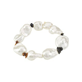 pilgrim rhythm gold pearl bracelet