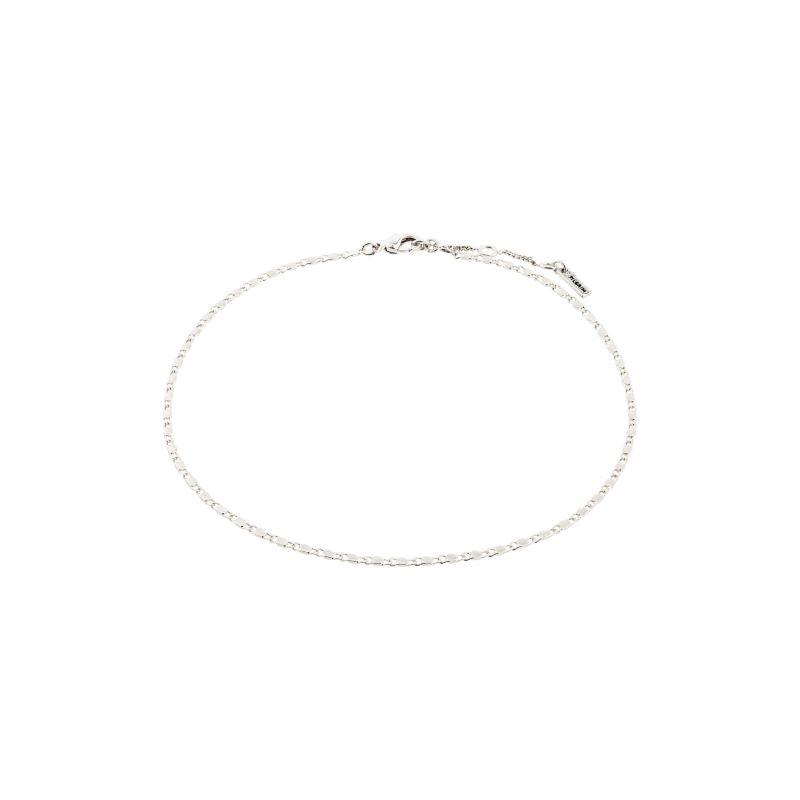 pilgrim parisa chain anklet silver