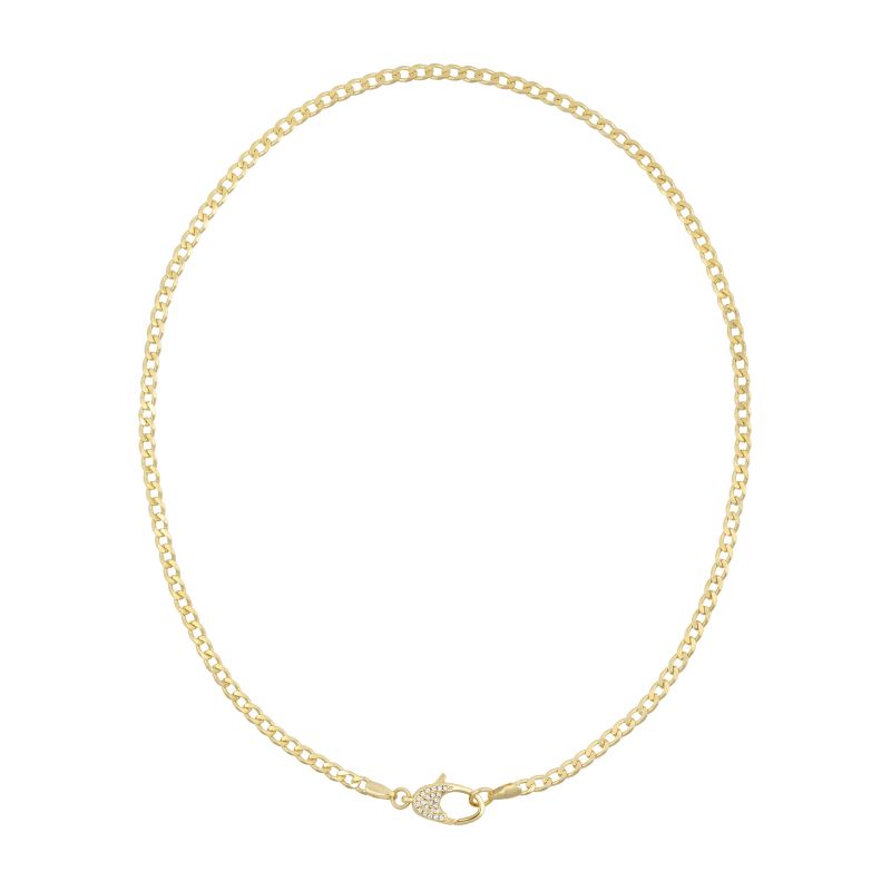 electric picks hailey gold necklace