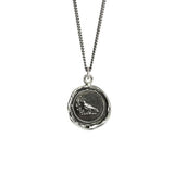 pyrrha creativity sparrow silver necklace