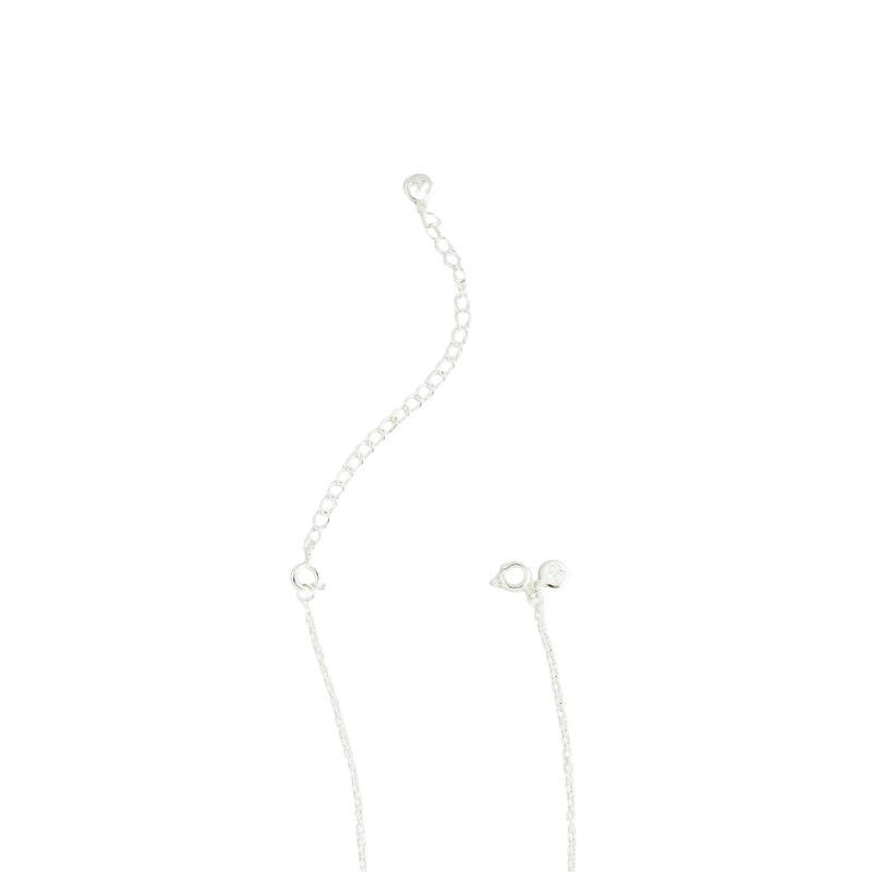 gorjana silver extender 3 inch necklace