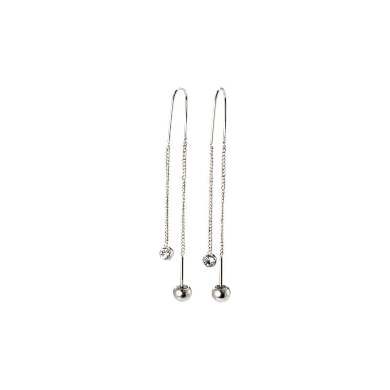 pilgrim meg crystal silver earring