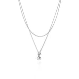 jenny bird constance wrap silver necklace