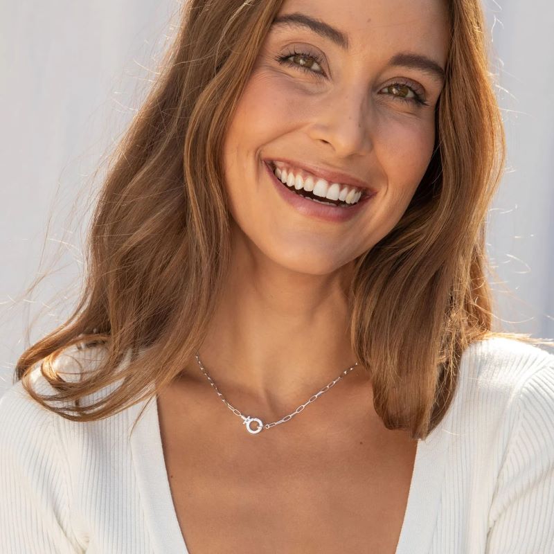 gorjana mini parker silver necklace