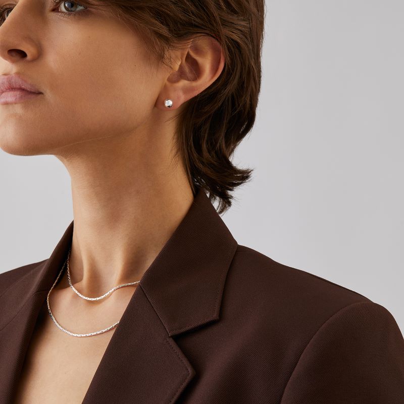 jenny bird constance wrap silver necklace