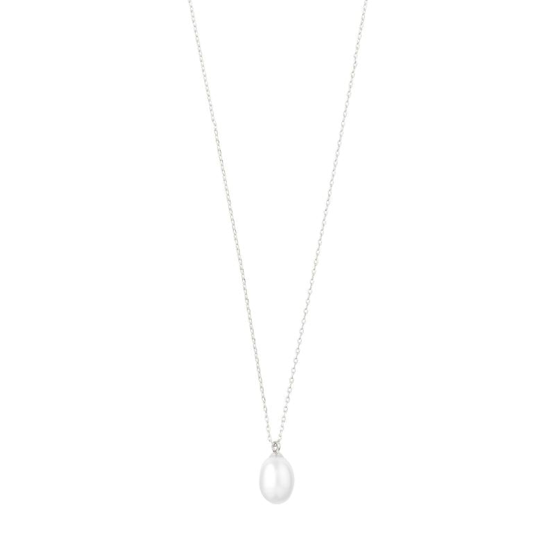 pilgrim eila pearl necklace silver