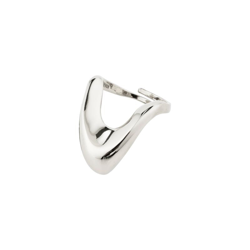 pilgrim cloud silver ring