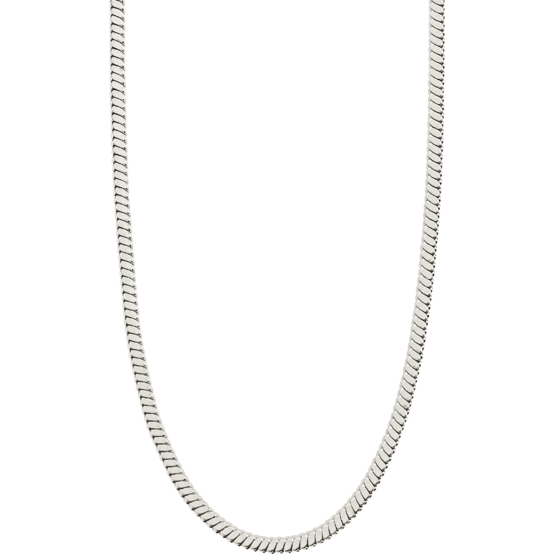 pilgrim dominique silver chain necklace