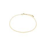 pilgrim parisa chain anklet gold