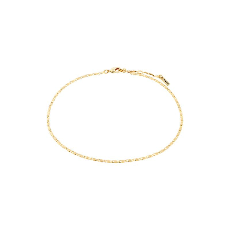 pilgrim parisa chain anklet gold