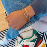 electric picks harper bracelet gold