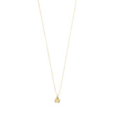 pilgrim echo gold pendant necklace