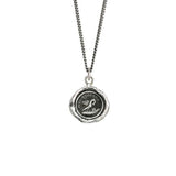pyrrha my delight bird silver necklace